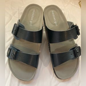 Madden Girl adjustable strap sandals size 7